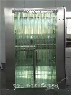 pvc条帘门通道式货淋室