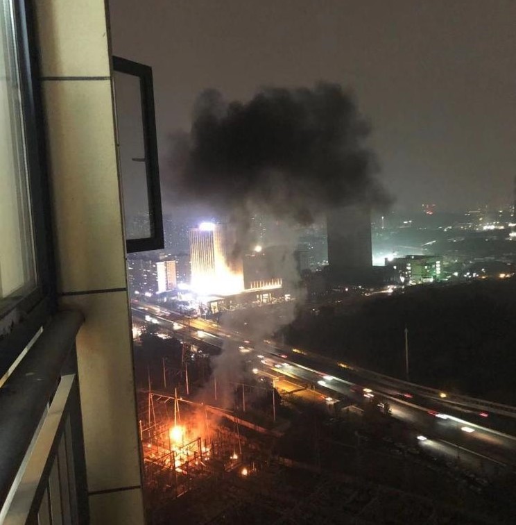 武汉一变电站爆炸——格物优信热像仪可监测预防
